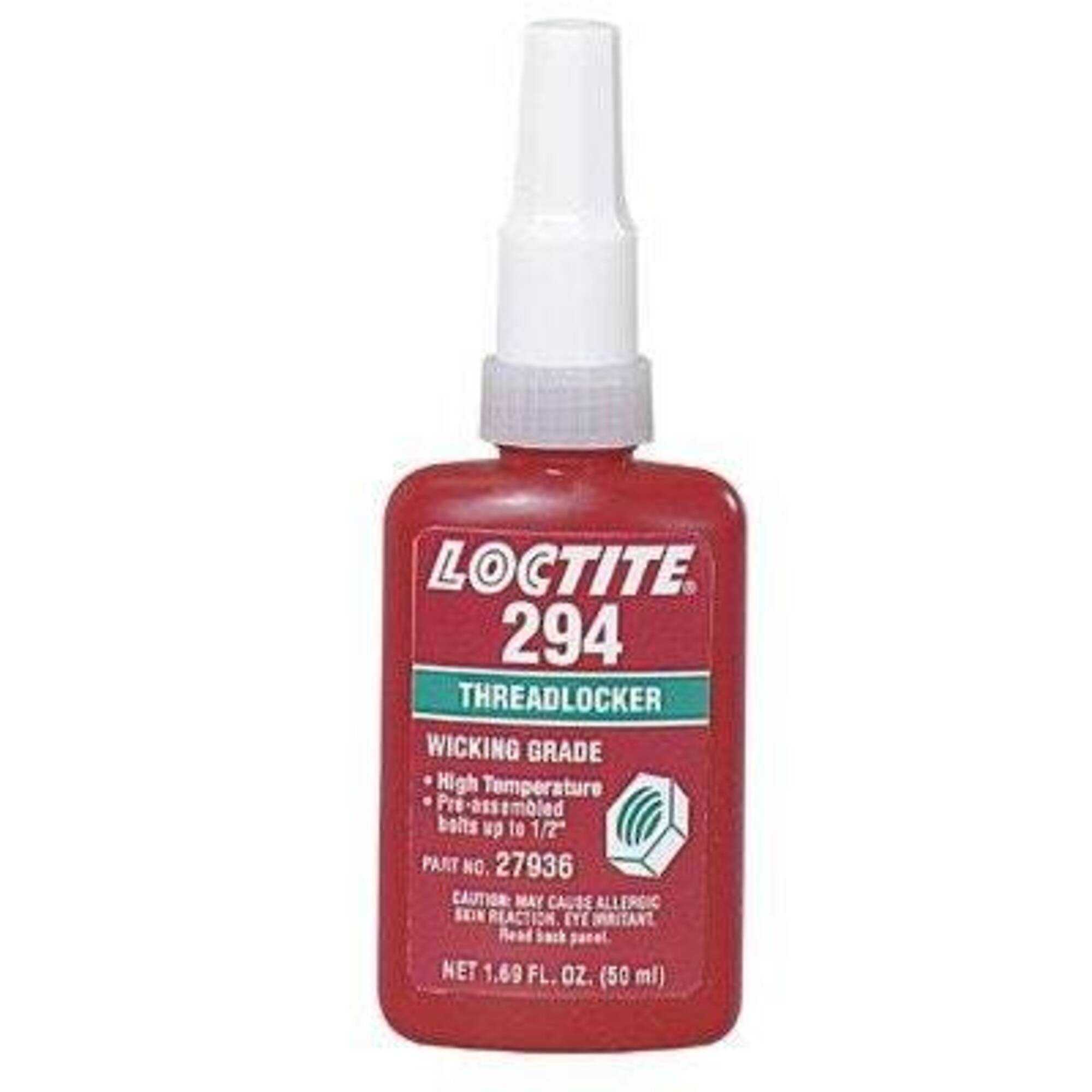 Loctite 294 High Strength High Temperature Green Threadlocker 50ml, 10PK